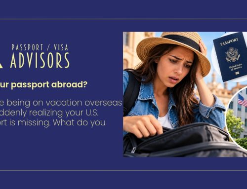 Passport lost abroad